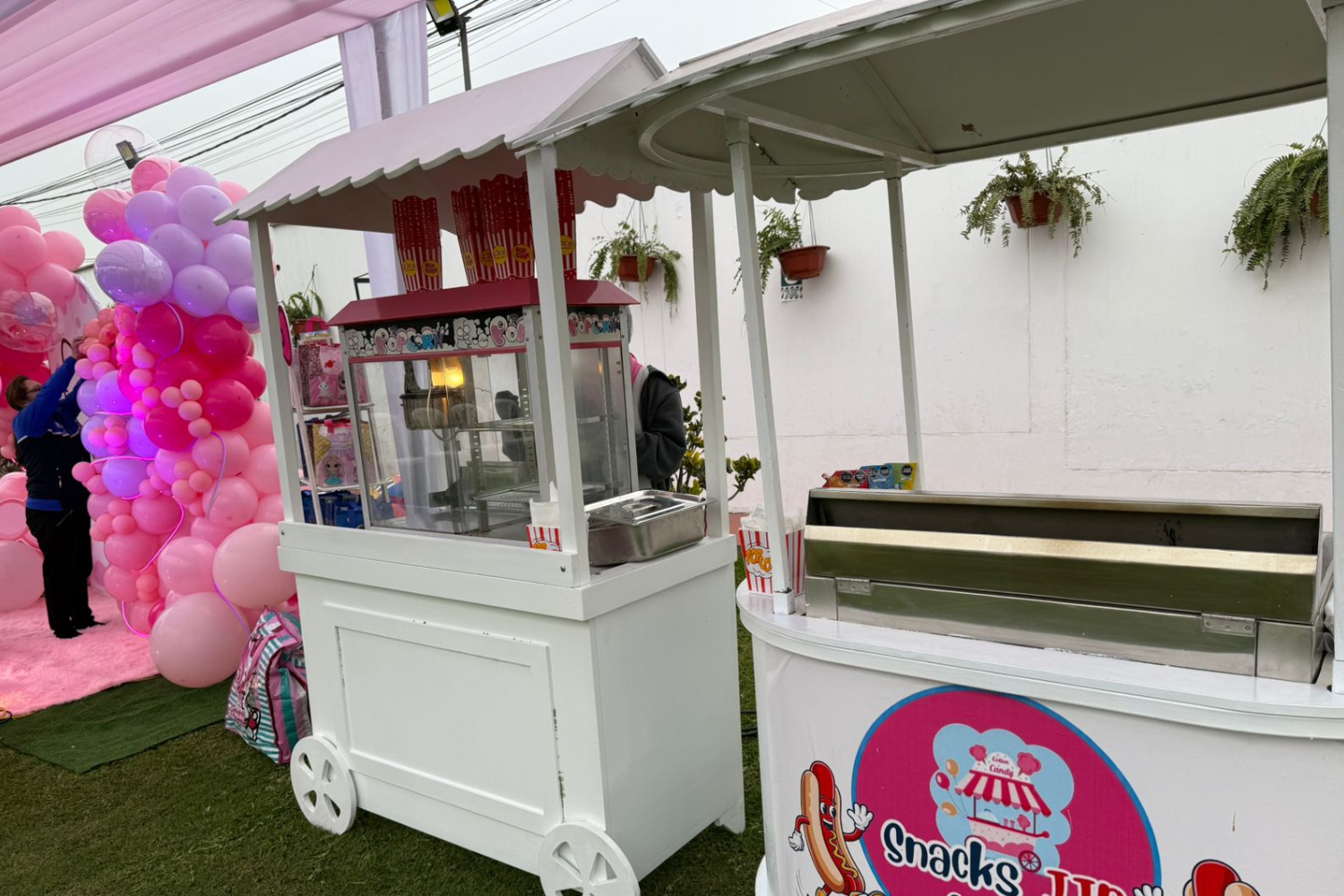 Carrito Algodón de Azúcar